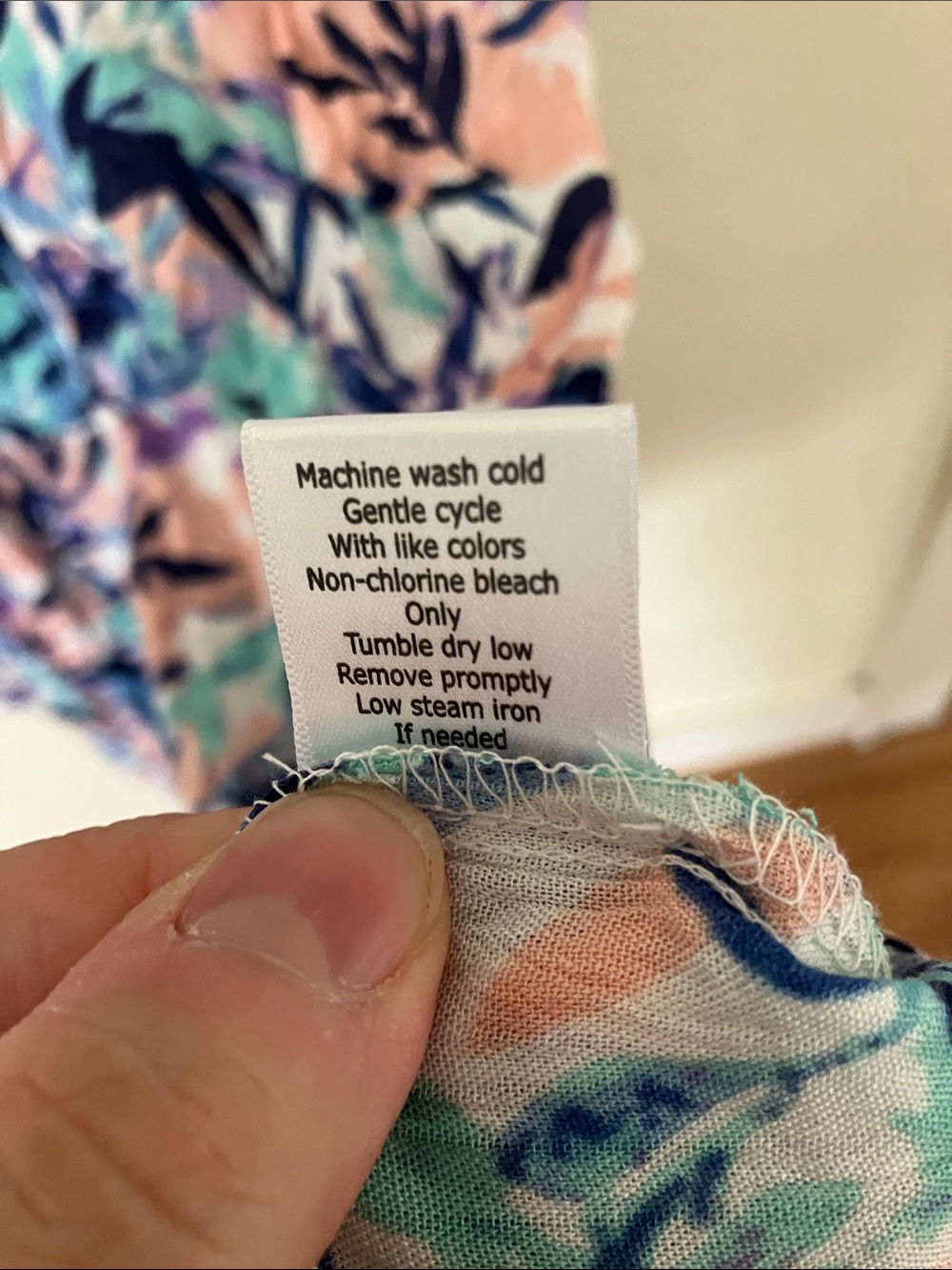 National Smocked Summer Dress, 1X - Picture 7 of 8
